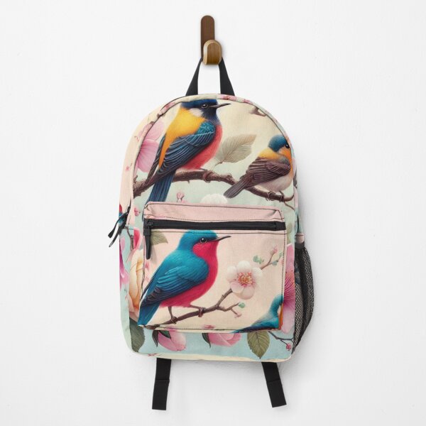 Item preview, Full Of Life With Blue Birds designed and sold by Dream Bloom Gallery.
