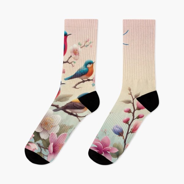 Item preview, Full Of Life With Blue Birds designed and sold by Oonward2021.