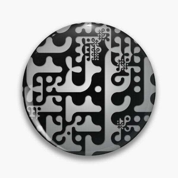 Item preview, Reverse Mask Silver Truchet designed and sold by Mary Holstege.