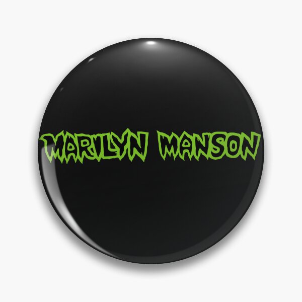 Item preview, Marilyn Manson Logo designed and sold by GroovyBumpkin.