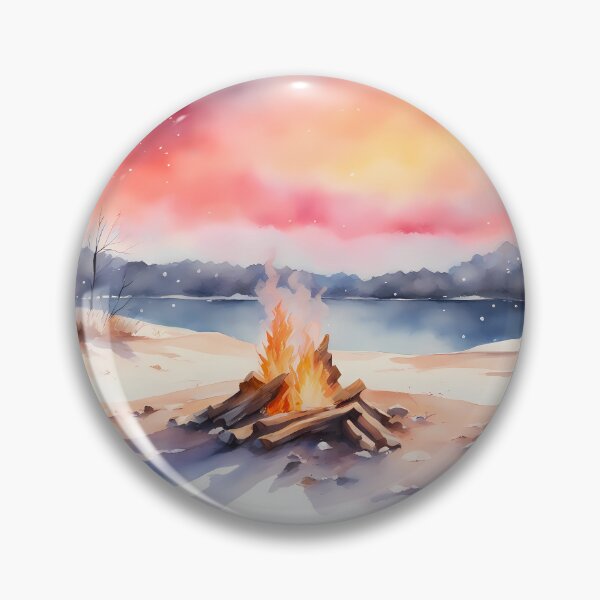 Item preview, Winter Campfire designed and sold by CalmnessbyChoice.