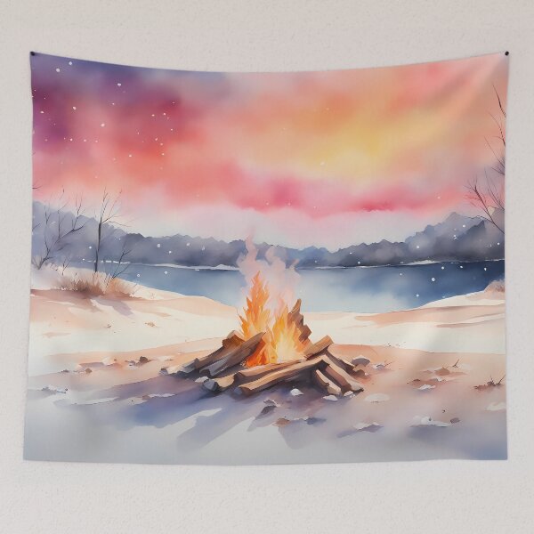 Item preview, Winter Campfire designed and sold by CalmnessbyChoice.