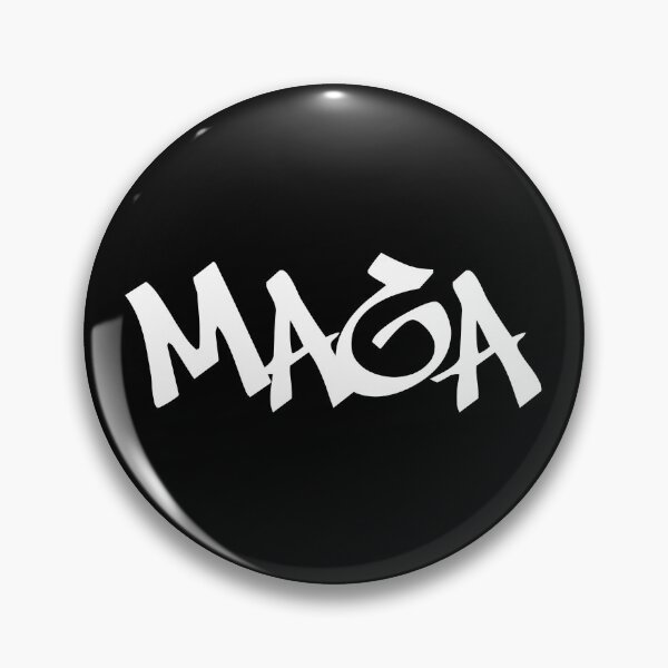 Item preview, White MAGA Graffiti - Pro Trump Urban Style designed and sold by EmerlyMay.