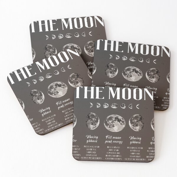 Item preview, Moon Phases and meanings designed and sold by designbywhacky.