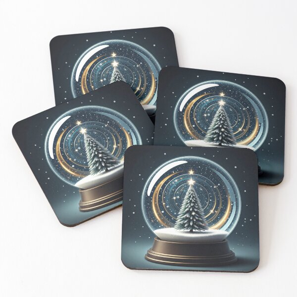 Item preview, Snow Globe Universe: A Dreamlike Winter World designed and sold by ZenScapeDesigns.