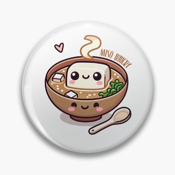 Item preview, Miso Hungry Cute Miso Soup designed and sold by BerryTeeShop.