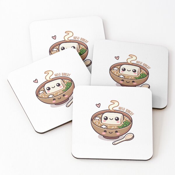 Item preview, Miso Hungry Cute Miso Soup designed and sold by BerryTeeShop.