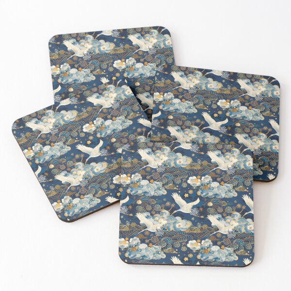 Item preview, Japanese Cranes 2 designed and sold by GeoGlam.
