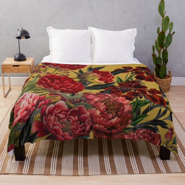 Item preview, Vintage Dramatic Peony Design designed and sold by TurquoiseBird.