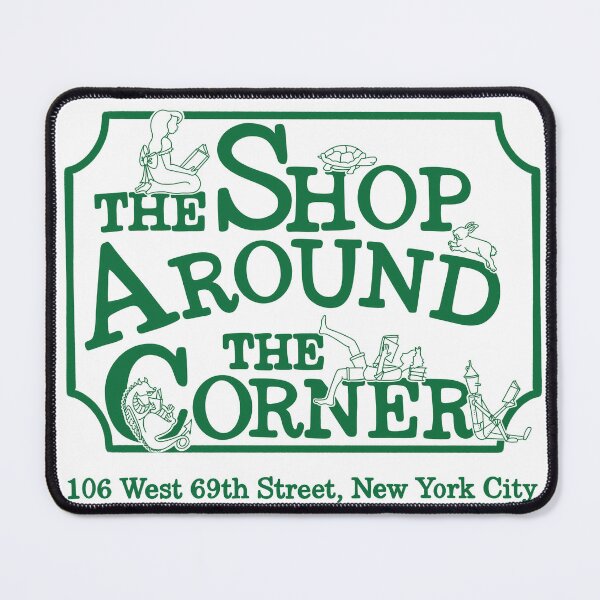 Item preview, The Shop Around the Corner Shop Sign designed and sold by KingsQueen33.