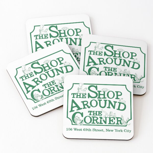Item preview, The Shop Around the Corner Shop Sign designed and sold by KingsQueen33.