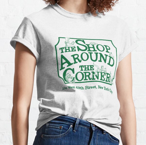 Item preview, The Shop Around the Corner Shop Sign designed and sold by KingsQueen33.