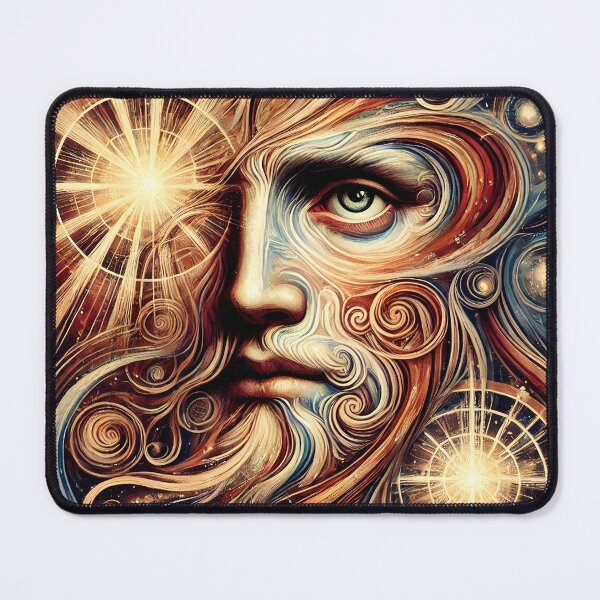 Item preview, The Cosmic Visionary designed and sold by ArtPrintsUSA.