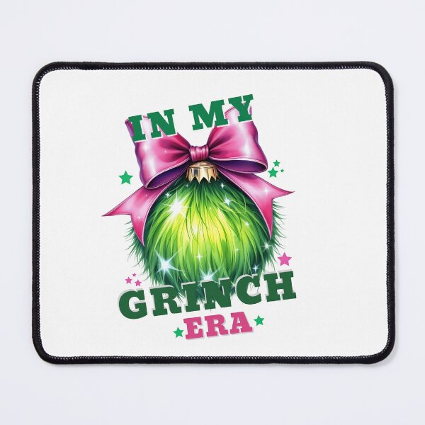 Item preview, In my Grinch Era Grinch Christmas Humor Design designed and sold by Dominika Farkašová.