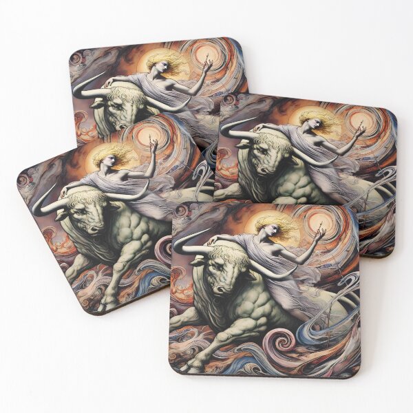 Item preview, The Mythic Taurus designed and sold by ArtPrintsUSA.