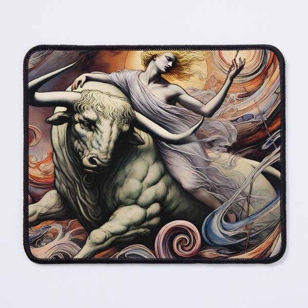 Item preview, The Mythic Taurus designed and sold by ArtPrintsUSA.