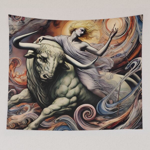 Item preview, The Mythic Taurus designed and sold by ArtPrintsUSA.