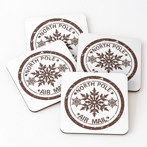 Item preview, North Pole Snowflake Air Mail designed and sold by kimberpix.