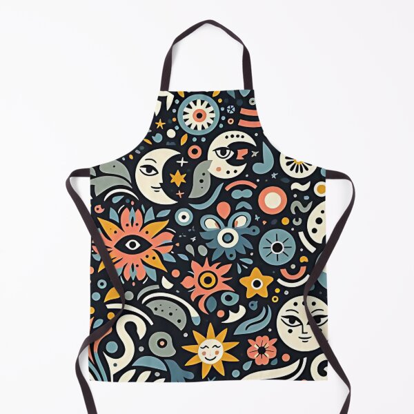 Item preview, A playful celestial pattern designed and sold by Haji Kamora.