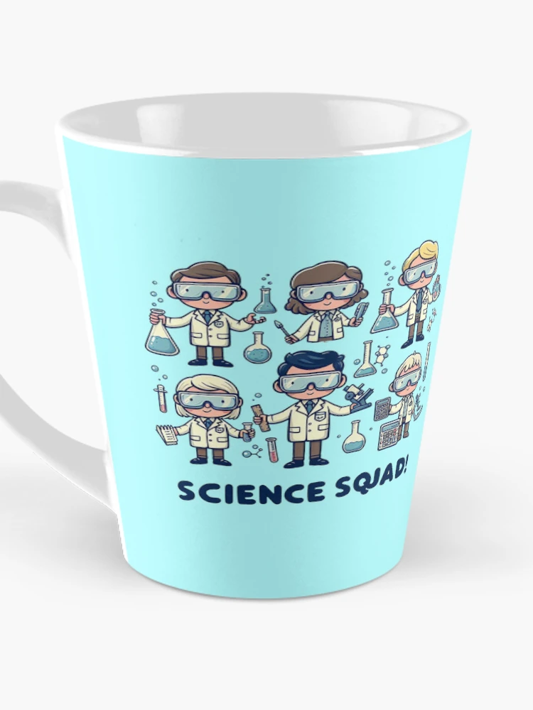 Thumbnail 3 of 4, Coffee Mug, Science Squad designed and sold by Monem-RASH.