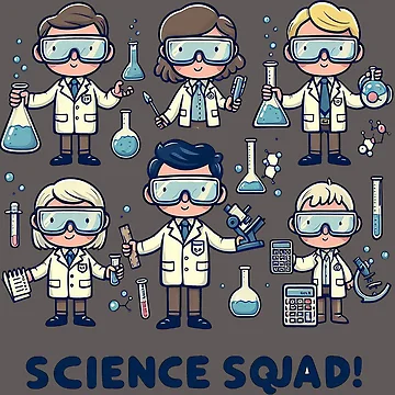 Artwork thumbnail, Science Squad by Monem-RASH