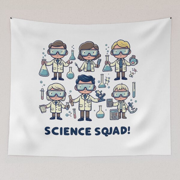 Item preview, Science Squad designed and sold by Monem-RASH.