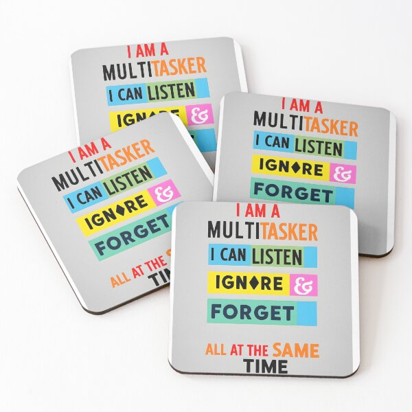 Item preview, Multitasking Mastered Sarcastic Humor T-Shirt designed and sold by InkExpression.