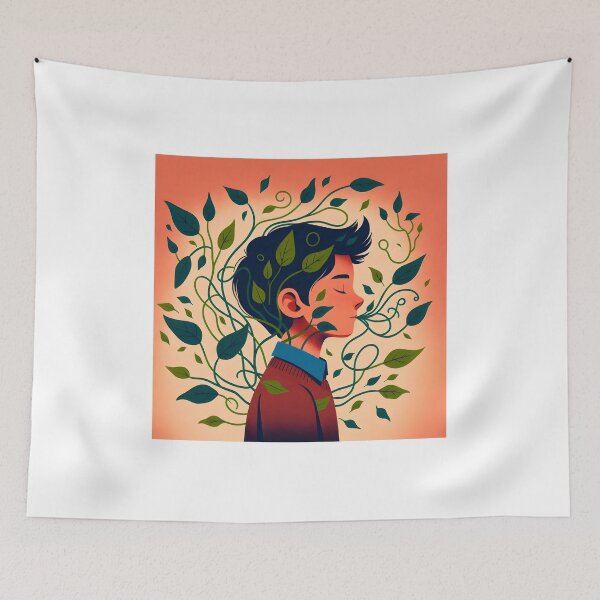 Item preview, I am growing up with my mind and my soul designed and sold by vectorillus.