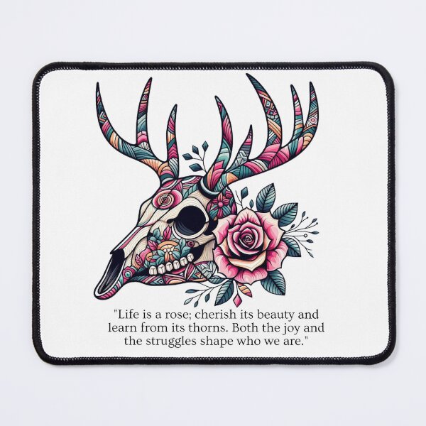 Item preview, colorful deer skull 2 designed and sold by Gagad.