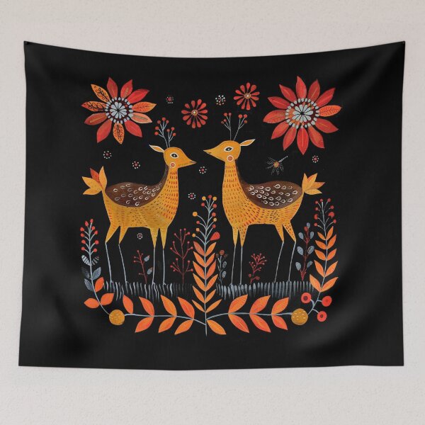 Item preview, Scandinavian Folk Art designed and sold by Myra365Art.