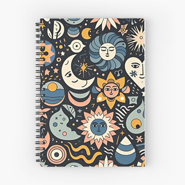 Item preview, A playful celestial pattern designed and sold by Haji Kamora.