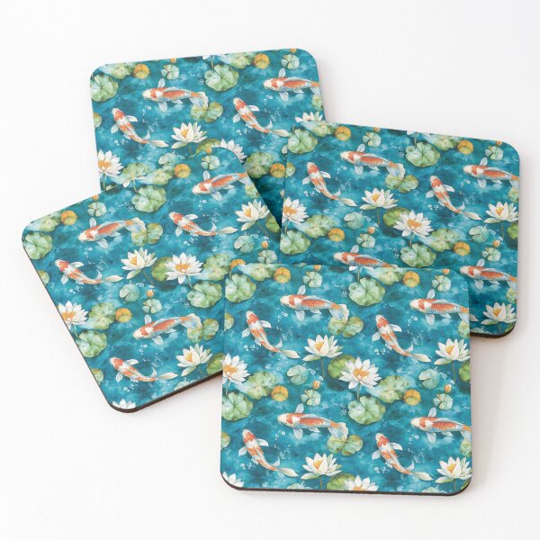 Item preview, Estanque de koi japonés 3 designed and sold by GeoGlam.