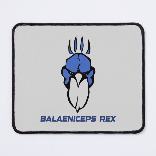Item preview, Balaeniceps Rex Abstract Shoebill Silhouette LOGO: Minimalist Wildlife Art - Posters, Stickers, T-Shirts designed and sold by MechanicalART.