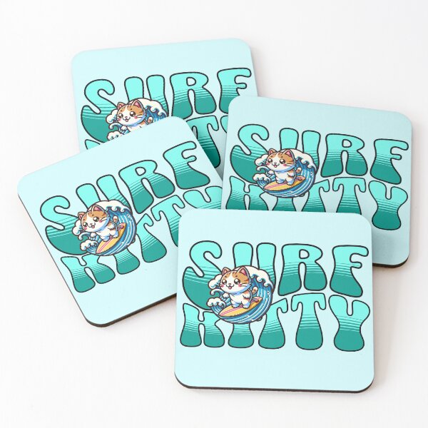 Item preview, Surfing Cat designed and sold by I-I-Trading-Co.