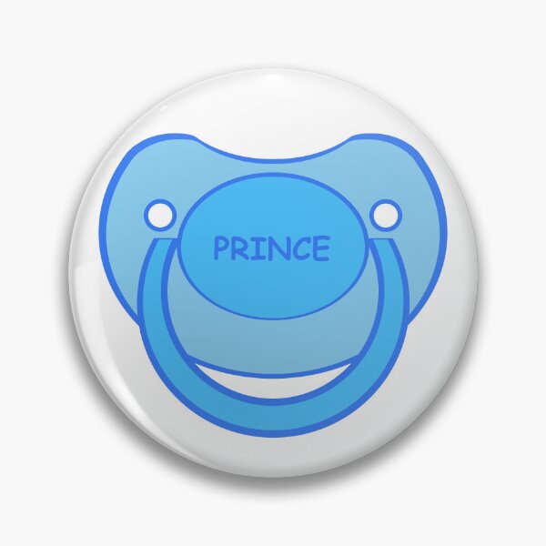Item preview, Baby agere pacifier blue Prince paci designed and sold by mikistudio.