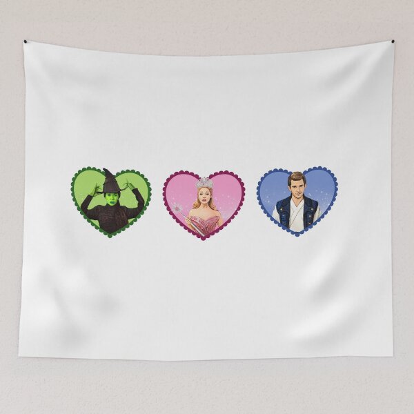 Item preview, Wicked Movie Elphaba, Glinda and Fiyero designed and sold by baranskini.