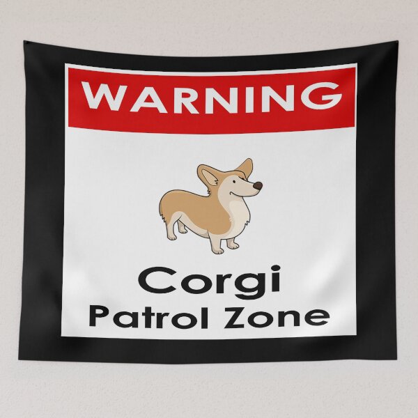 Item preview, Corgi Security Company Sticker designed and sold by deanworld.