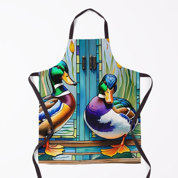 Item preview, Mallard Ducks and Flowers designed and sold by Paw's Arts.