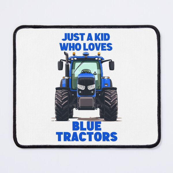 Item preview, Just a Kid Who Loves Blue Tractors designed and sold by REAL IRISH GIFTS.