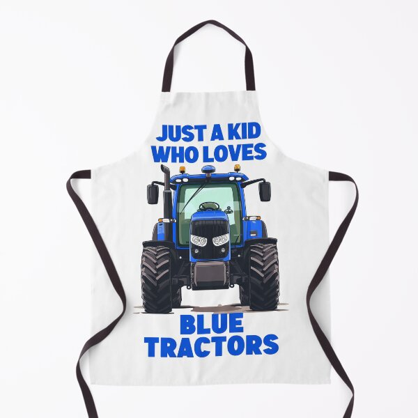 Item preview, Just a Kid Who Loves Blue Tractors designed and sold by REAL IRISH GIFTS.