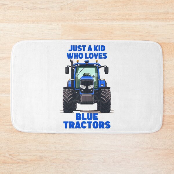 Item preview, Just a Kid Who Loves Blue Tractors designed and sold by REAL IRISH GIFTS.