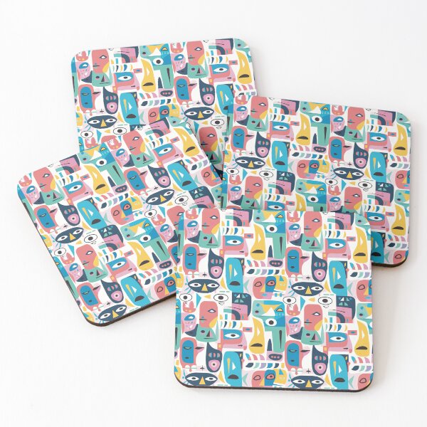 Item preview, Funky Faces designed and sold by GeoGlam.