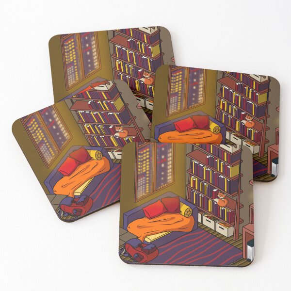 Item preview, Cozy Fall Apartment Nights designed and sold by StoryForge.
