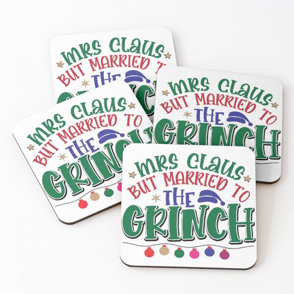 Item preview, Mrs Claus but married to the Grinch Green Merry Christmas designed and sold by Dominika Farkašová.