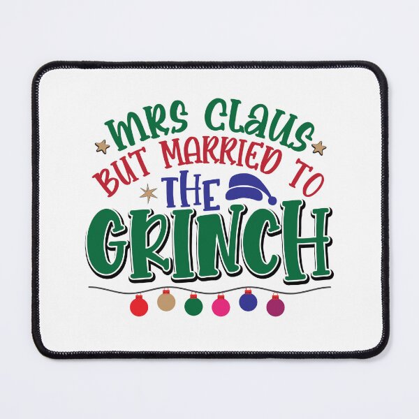 Item preview, Mrs Claus but married to the Grinch Green Merry Christmas designed and sold by Dominika Farkašová.