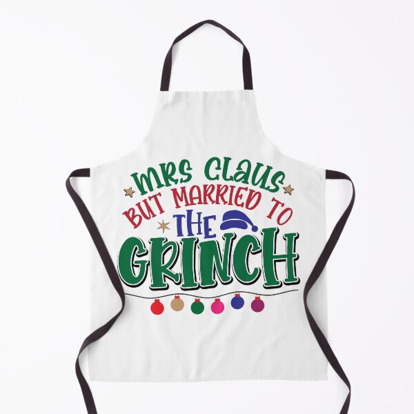 Item preview, Mrs Claus but married to the Grinch Green Merry Christmas designed and sold by Dominika Farkašová.
