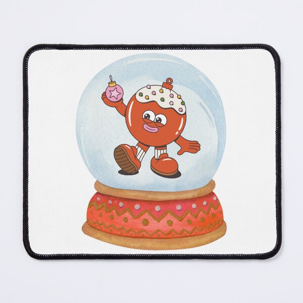 Item preview, Holiday Ornament Snow Globe - Festive Christmas Decor designed and sold by LeStudioSHB.