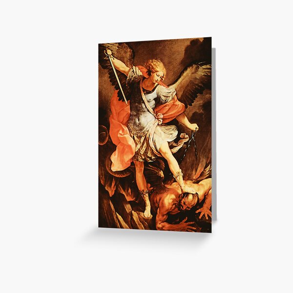 St. Michael Archangel Greeting Card