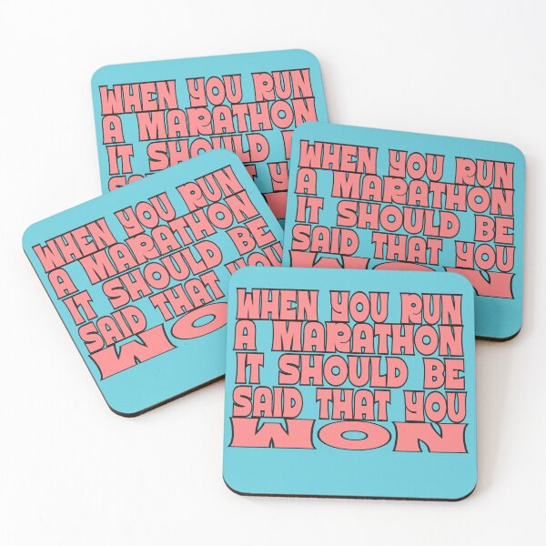Item preview, When You Run a Marathon, It Should Be Said That You Won – Running Motivation & Fitness Design – Runner Gift designed and sold by sednalafandy79.