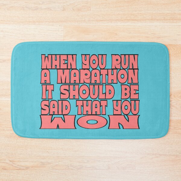 Item preview, When You Run a Marathon, It Should Be Said That You Won – Running Motivation & Fitness Design – Runner Gift designed and sold by sednalafandy79.